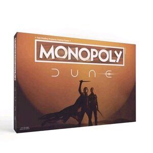 Monopoly Dune Board Game Limited Edition Timothée Chalamet BRAND NEW! SEALED.